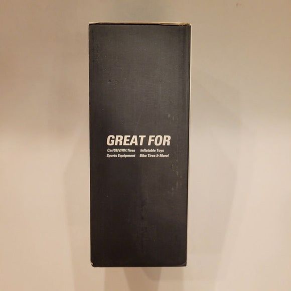 Portable Car Tire Inflator 150PSI Multi Attachment Built-in Light New - Picture 2 of 4